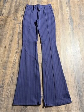 ALO Yoga navy Pinstripe Flared Pants